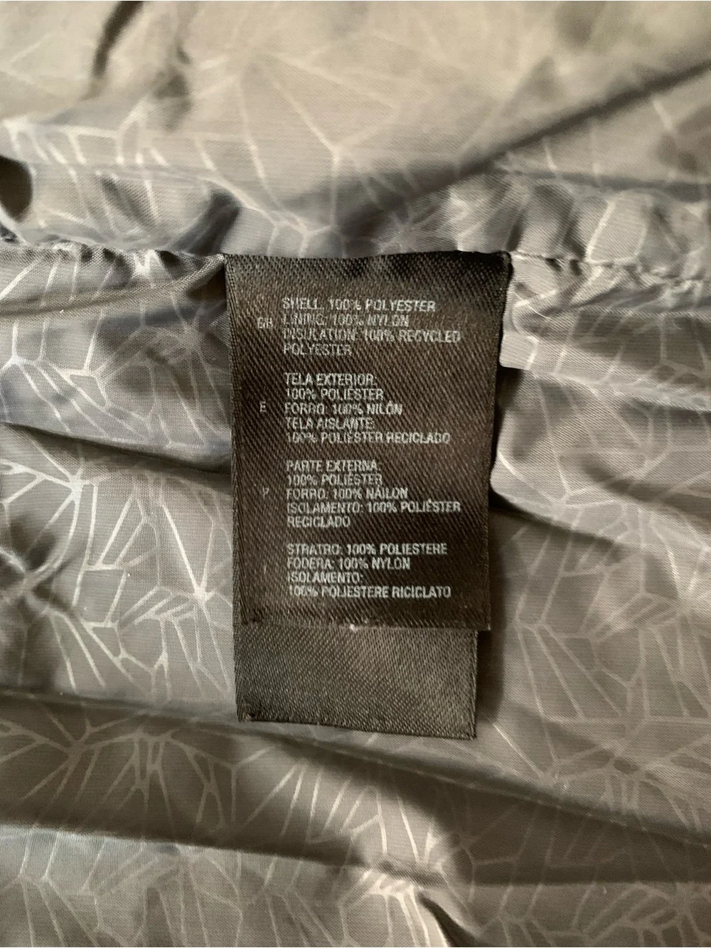 NEW The North Face Two-Tone Gray Jacket